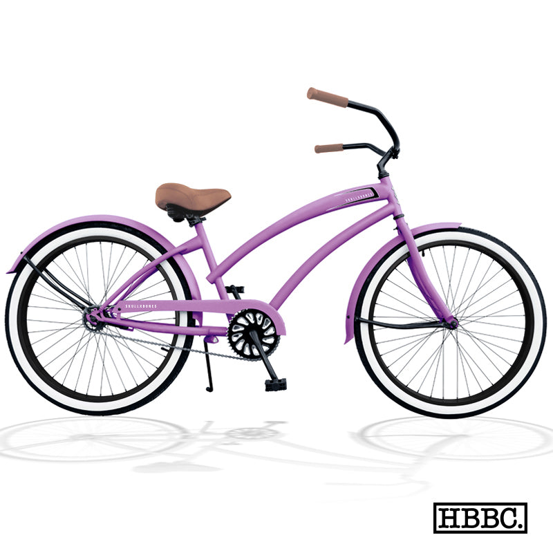 SKULLXBONES Women's Beach Cruiser - DESERT LILAC