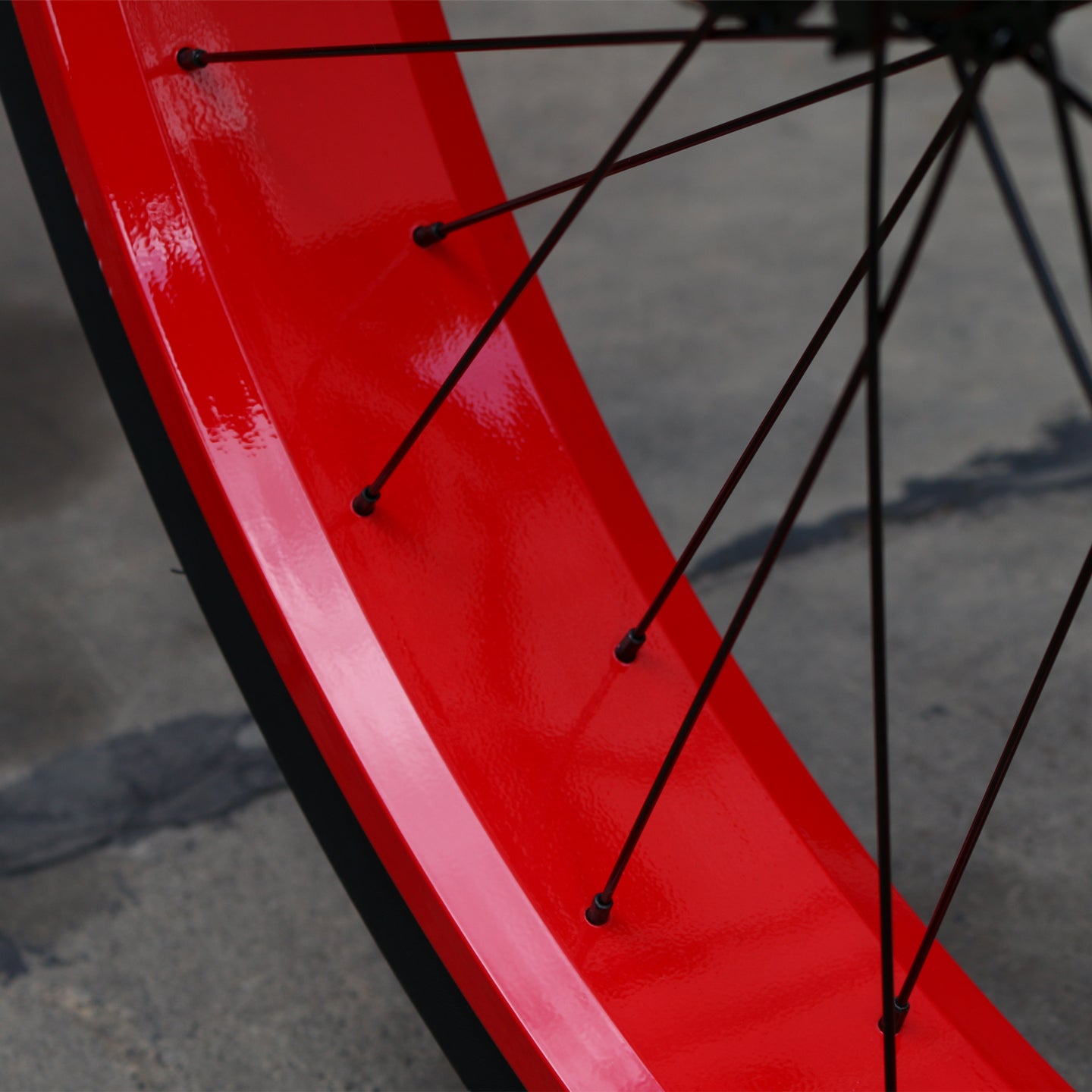 SKULLXBONES WIDE - 3spd - FLAT BLACK / RED image 6