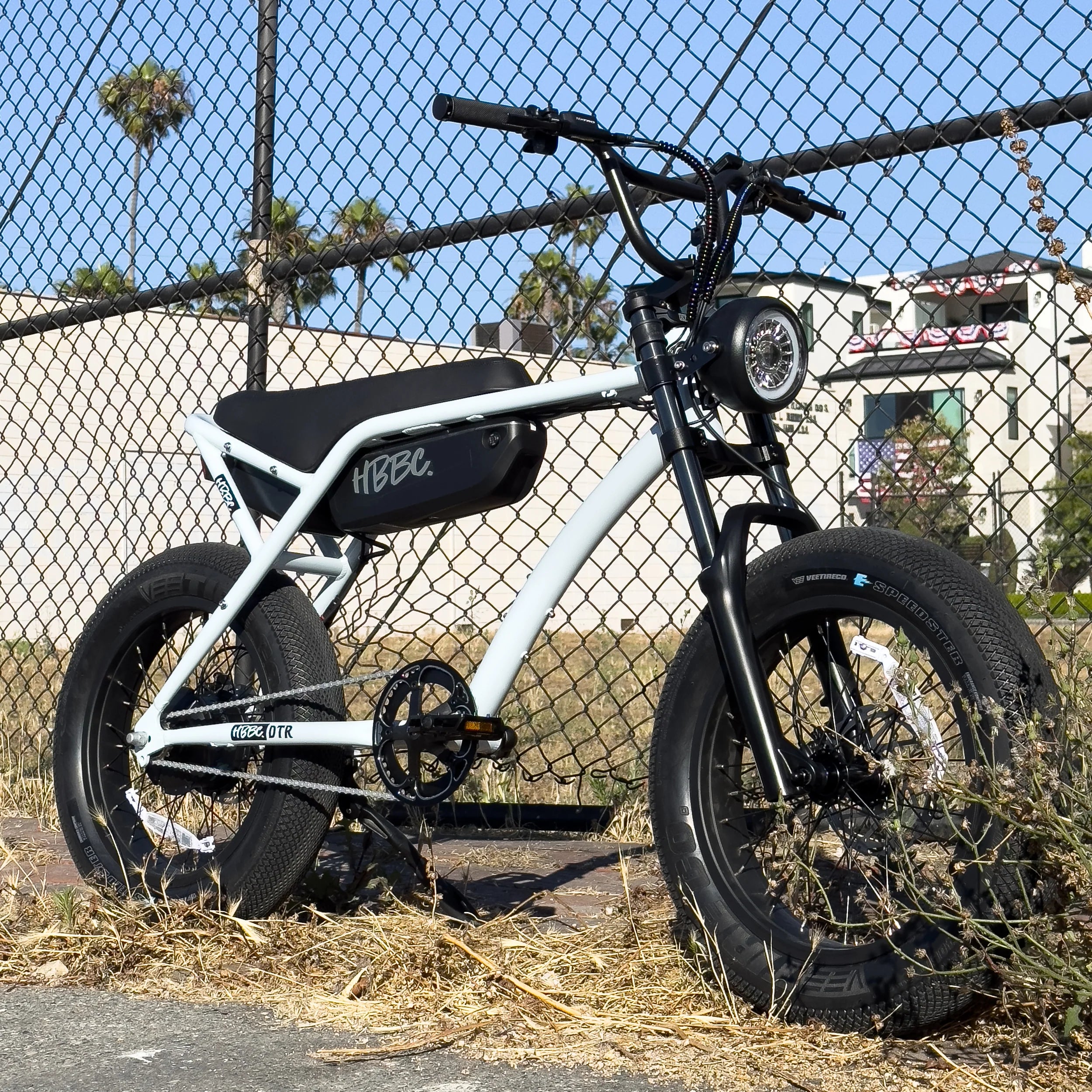 HBBC DTR Premium 20" Electric Bike - WHITE