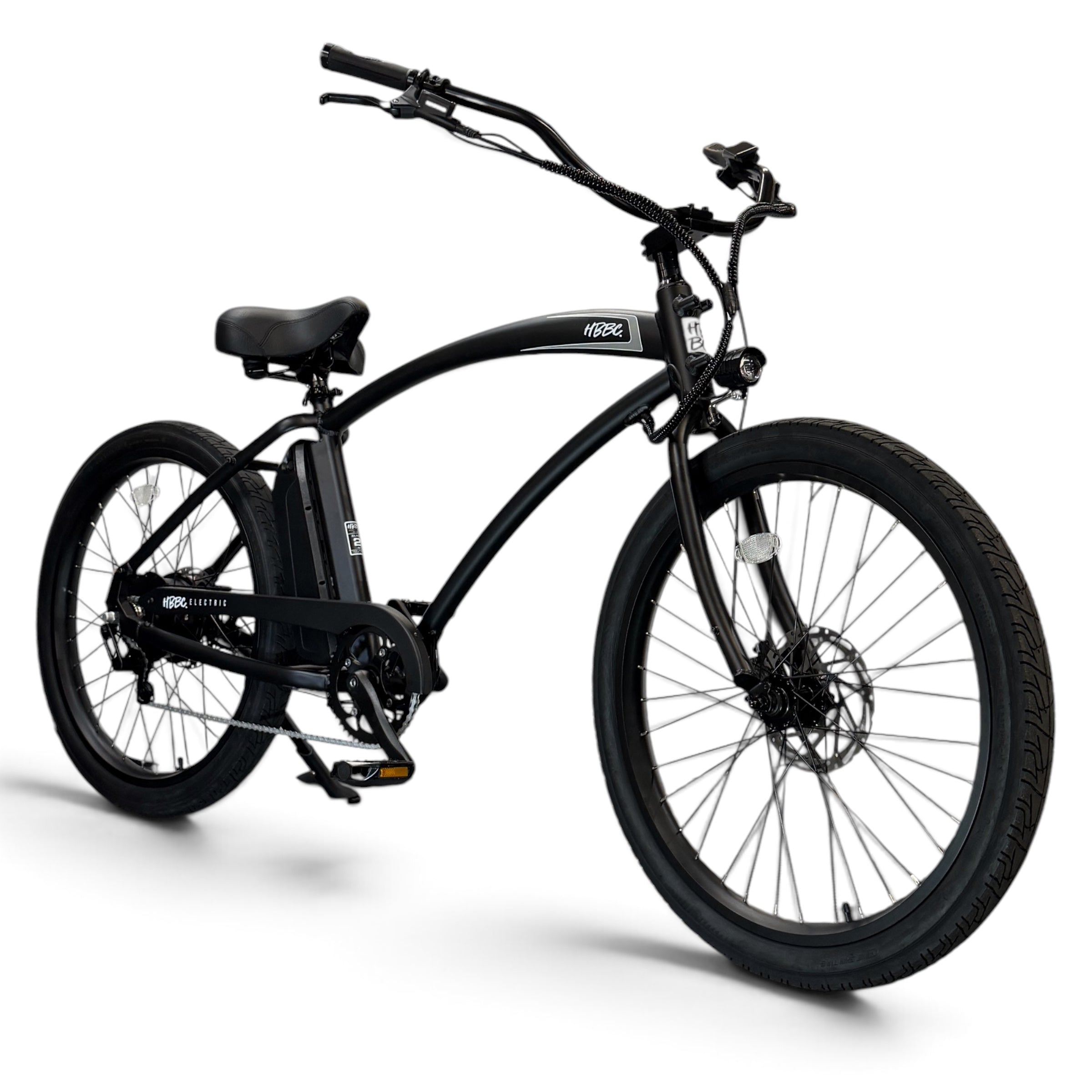 HBBC Men's Electric Cruiser - Flat Black
