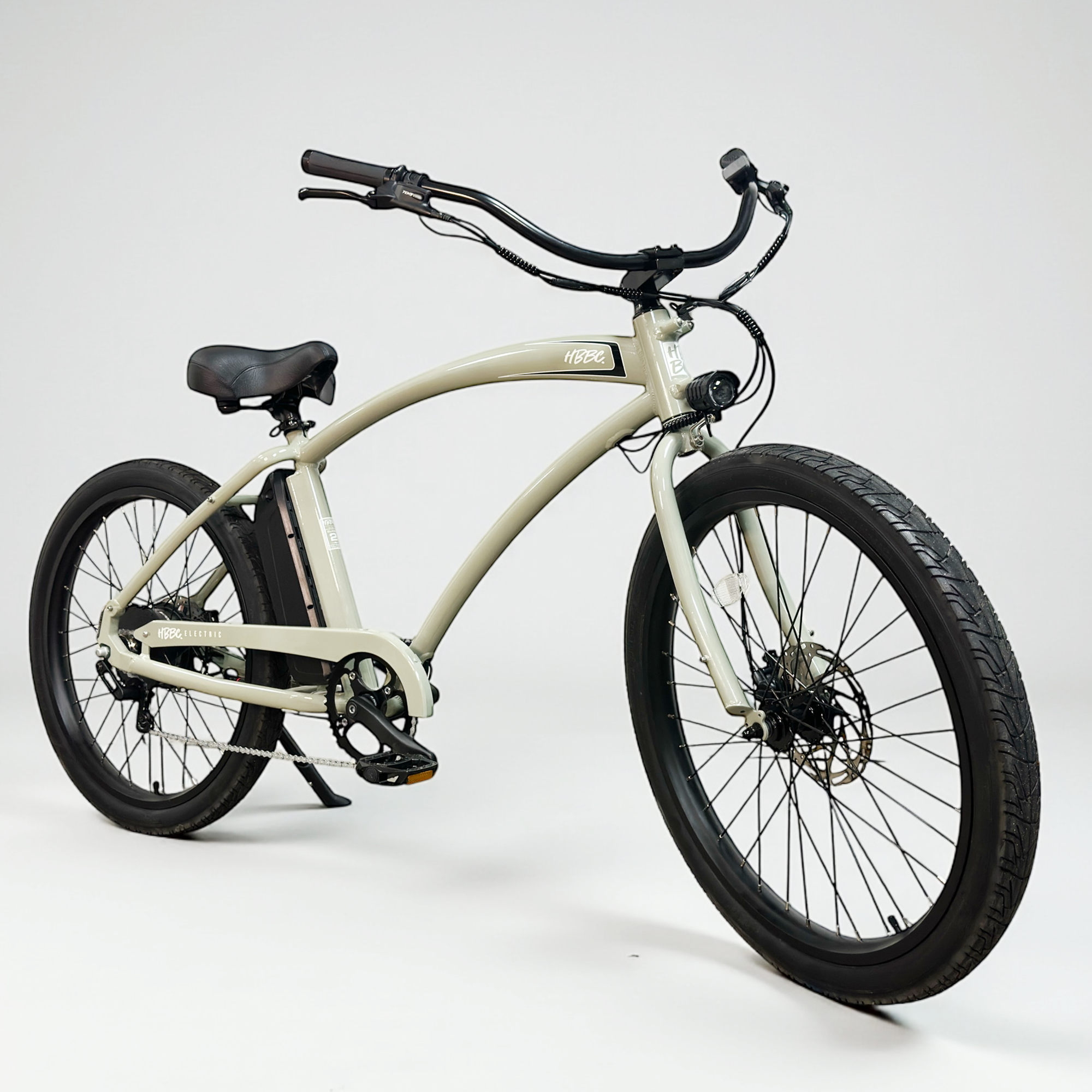 HBBC Men's Electric Cruiser – Putty | Huntington Beach HBBC Men's Electric Cruiser – Putty | Huntington Beach