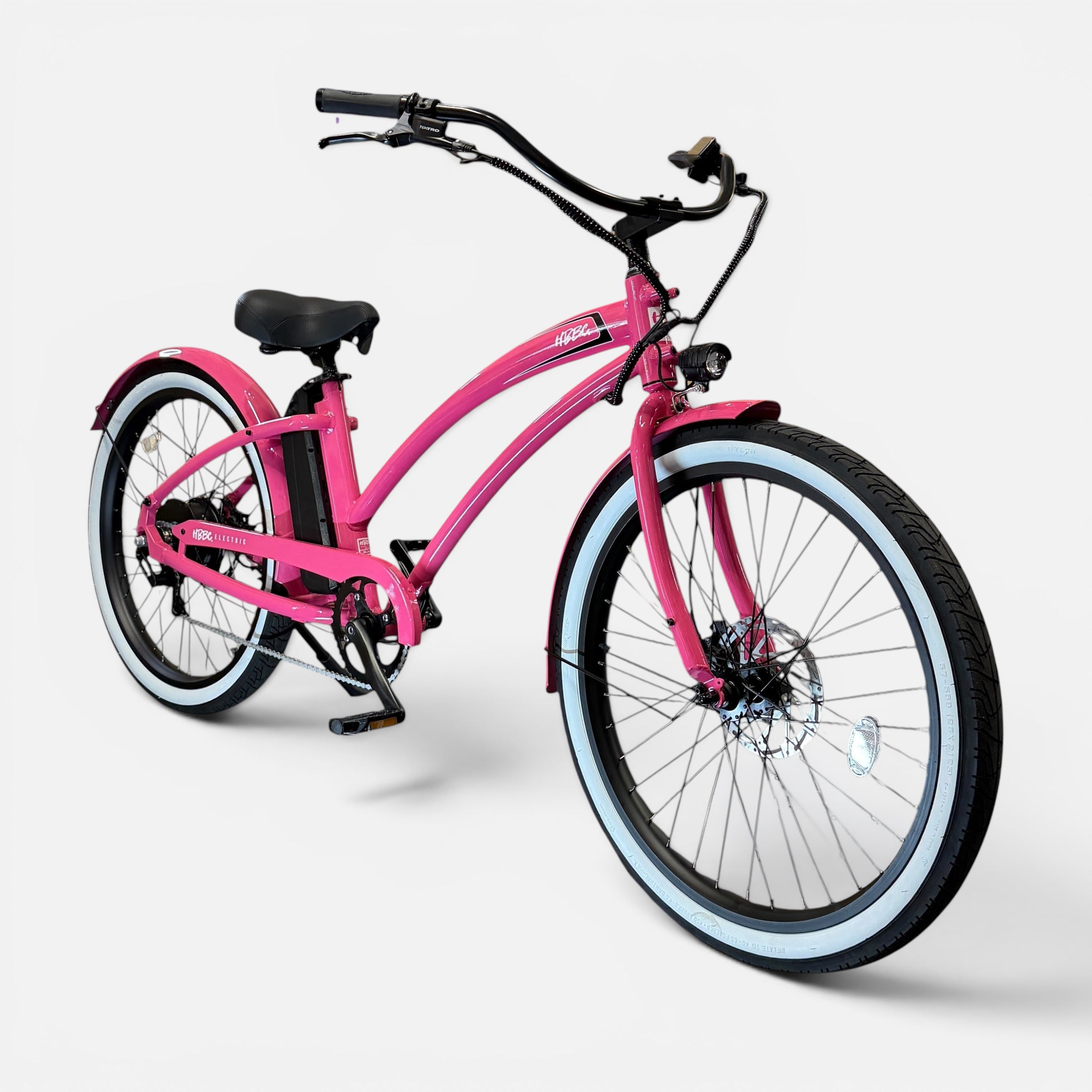 HBBC Women's Electric Cruiser - Hot Pink