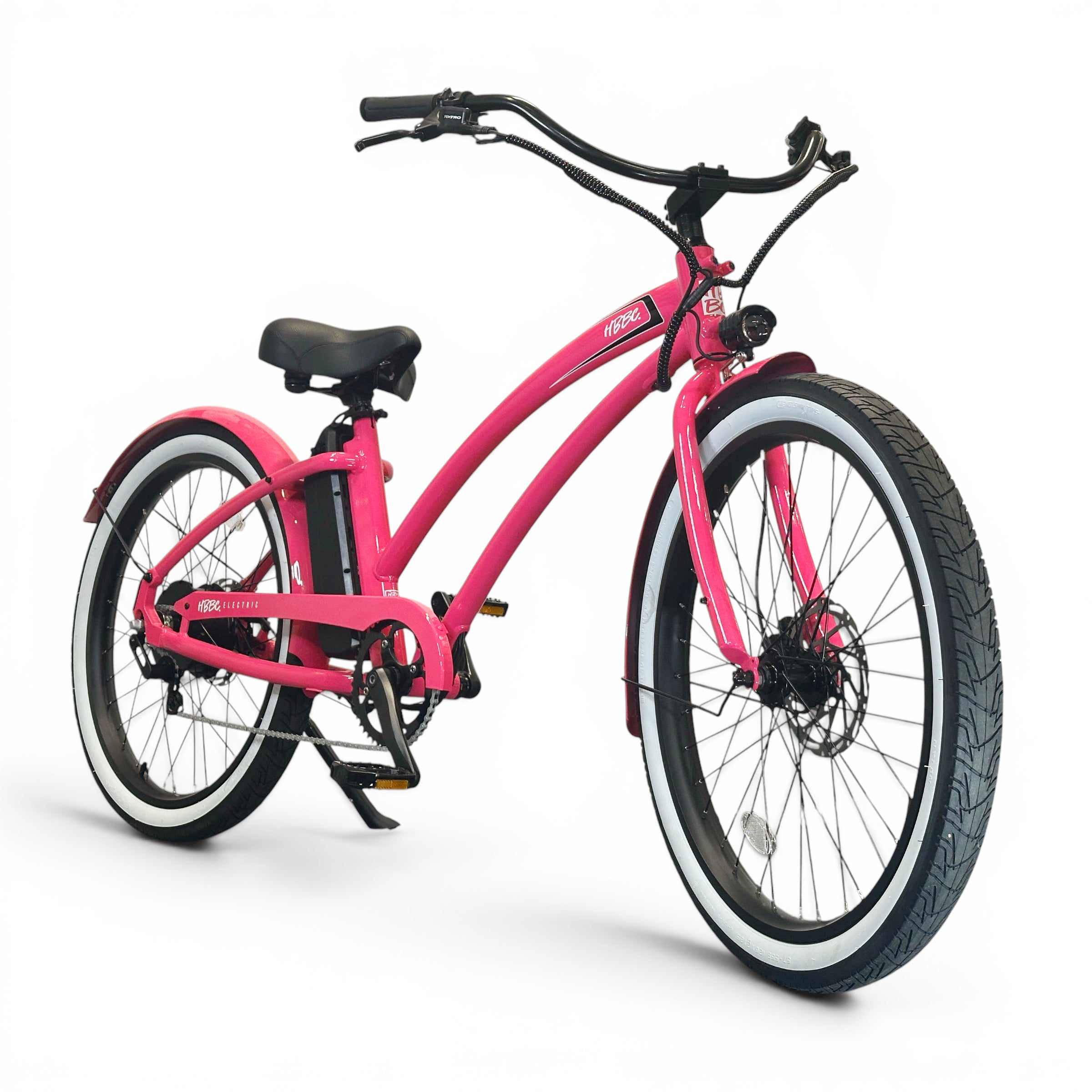 HBBC Women's Electric Cruiser - Hot Pink