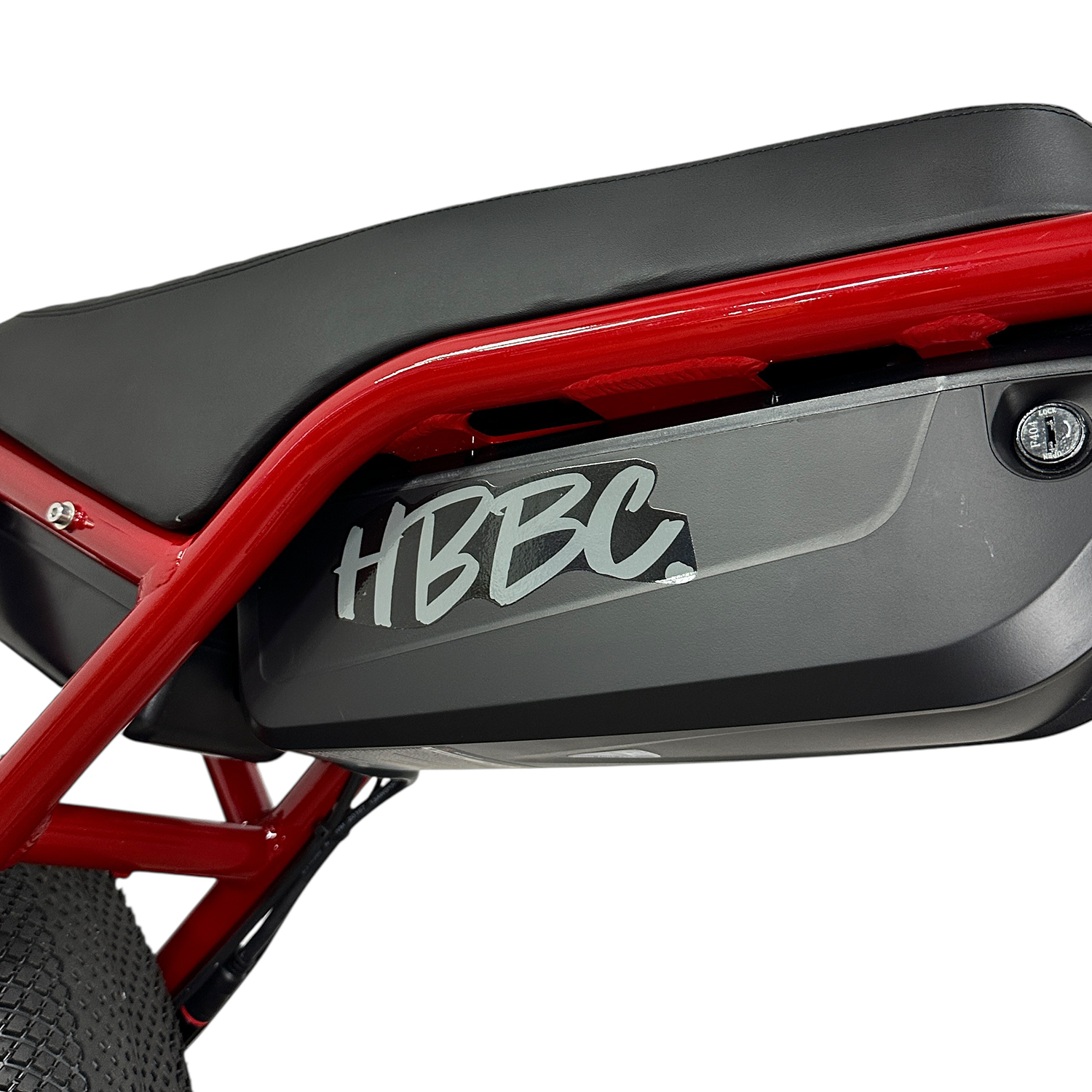HBBC DTR Premium 20" Electric Bike - OX BLOOD