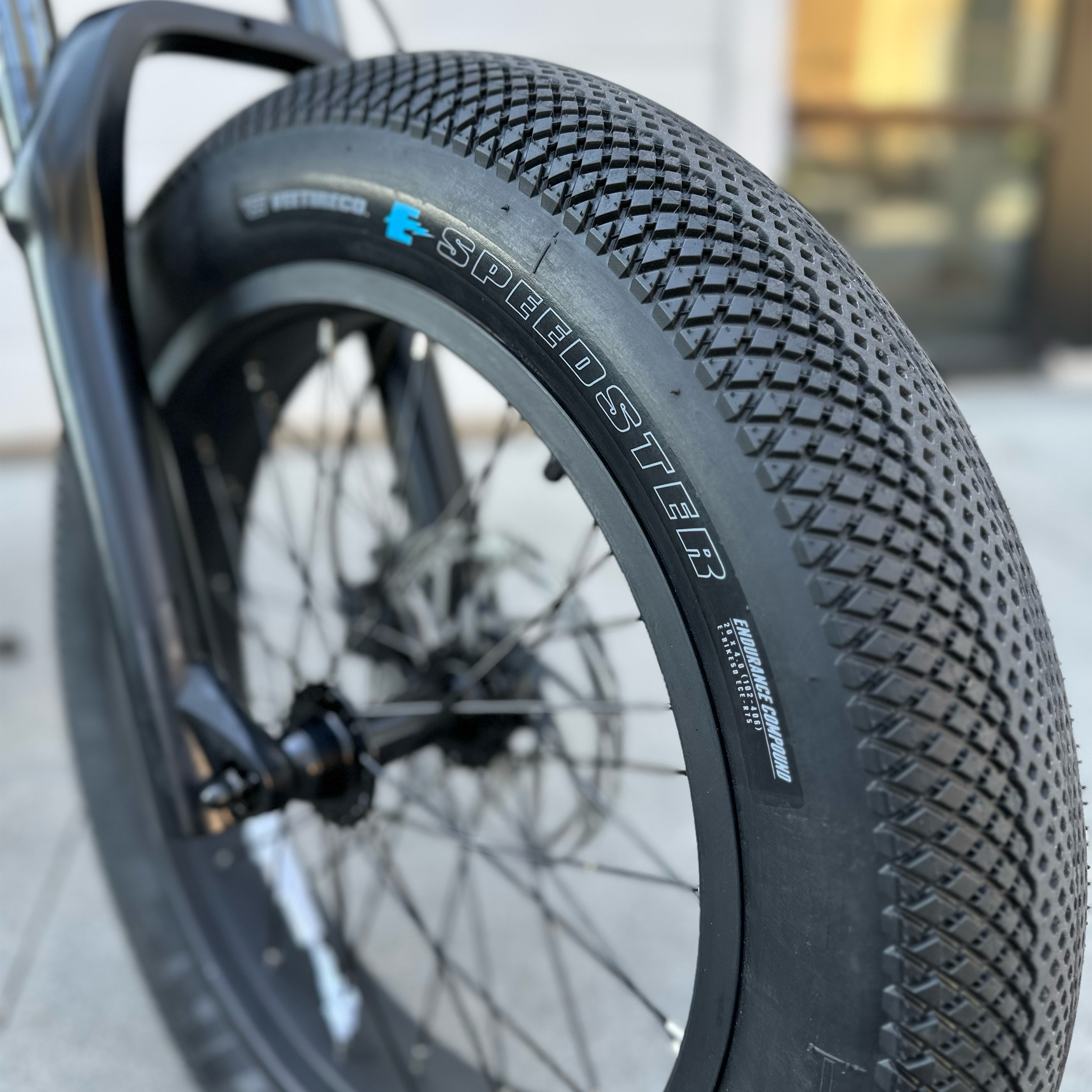 HBBC DTR Premium 20" Electric Bike - OX BLOOD