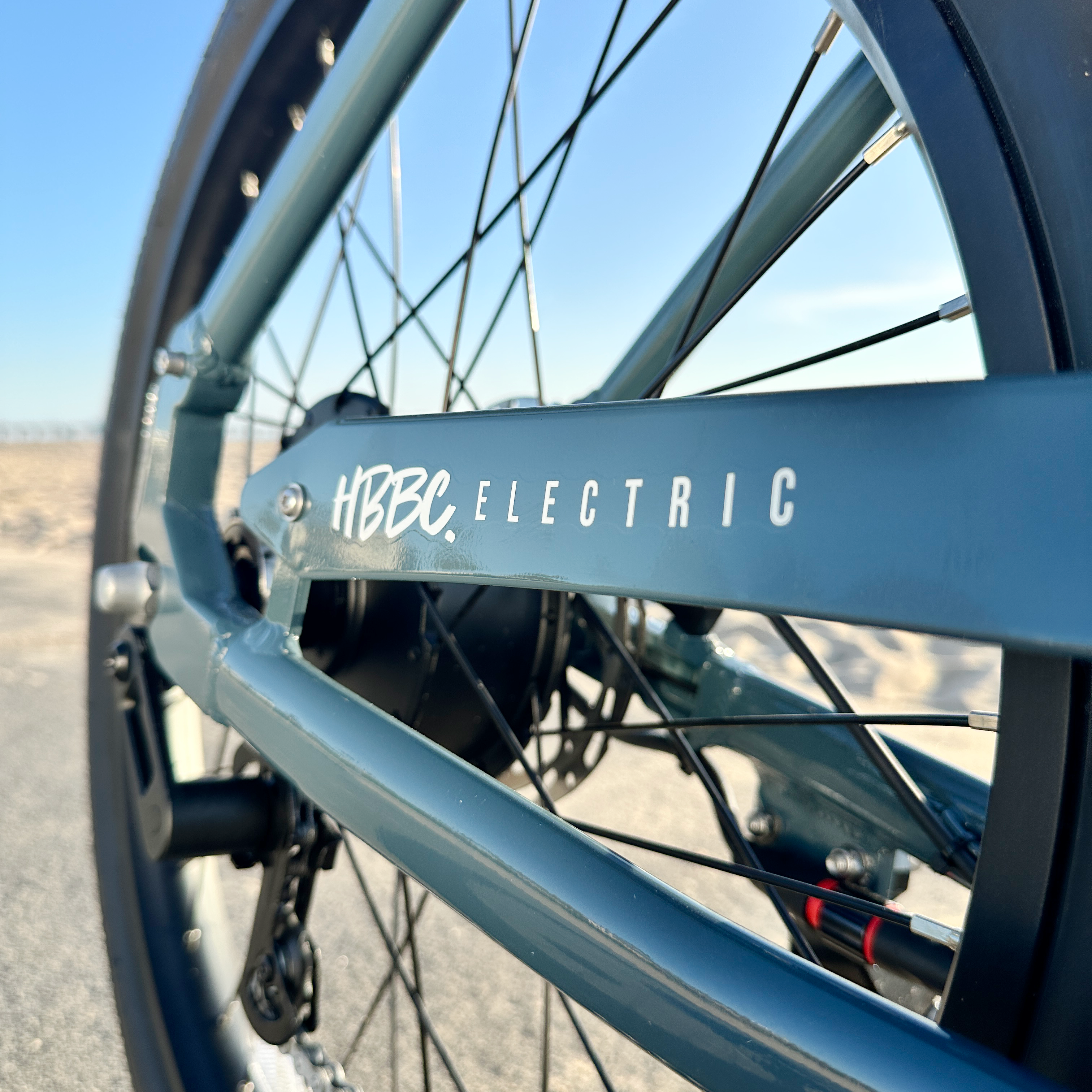 HBBC Men's Electric Cruiser - Anchor Grey