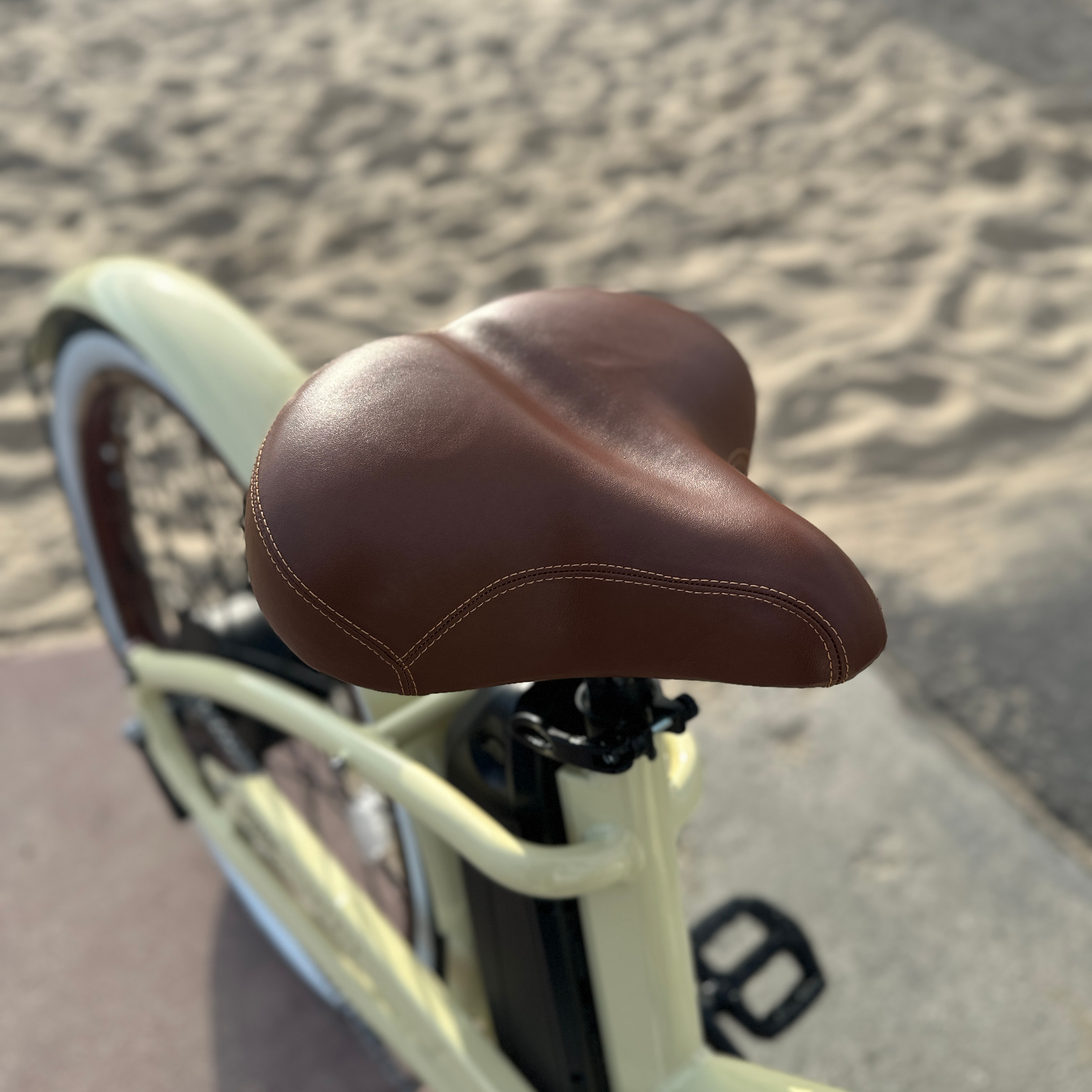 HBBC Women's Electric Cruiser - Vanilla Brown