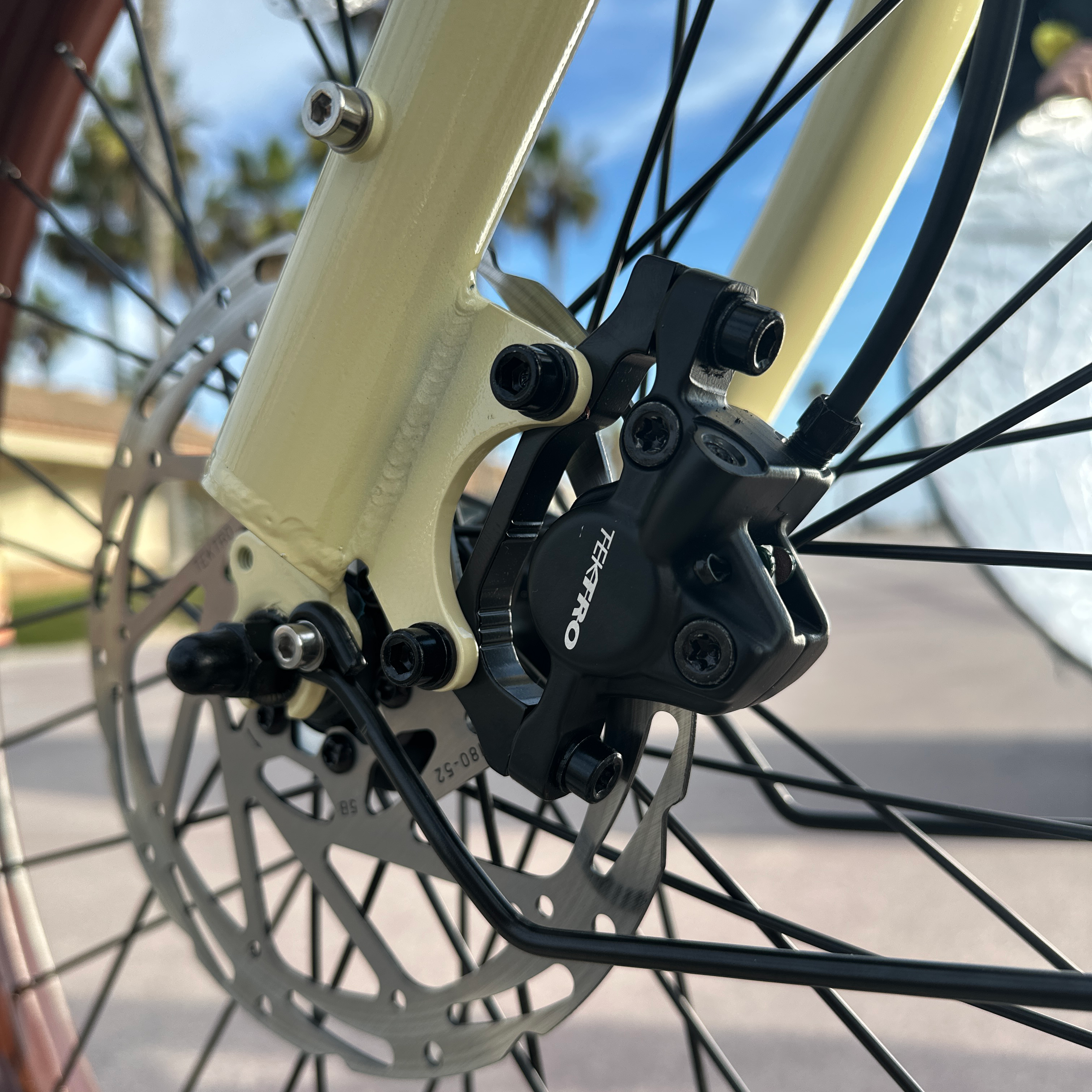 HBBC Women's Electric Cruiser - Vanilla Brown