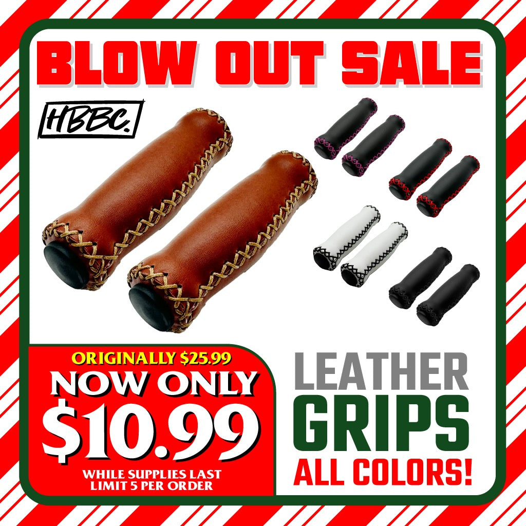 Grips - HBBC Leather *$10.99 STOCKING STUFFER BLOWOUT* LIMIT 5