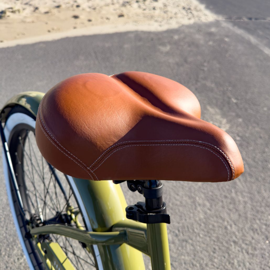 SKULLXBONES Women's Beach Cruiser - GLOSS OLIVE GREEN
