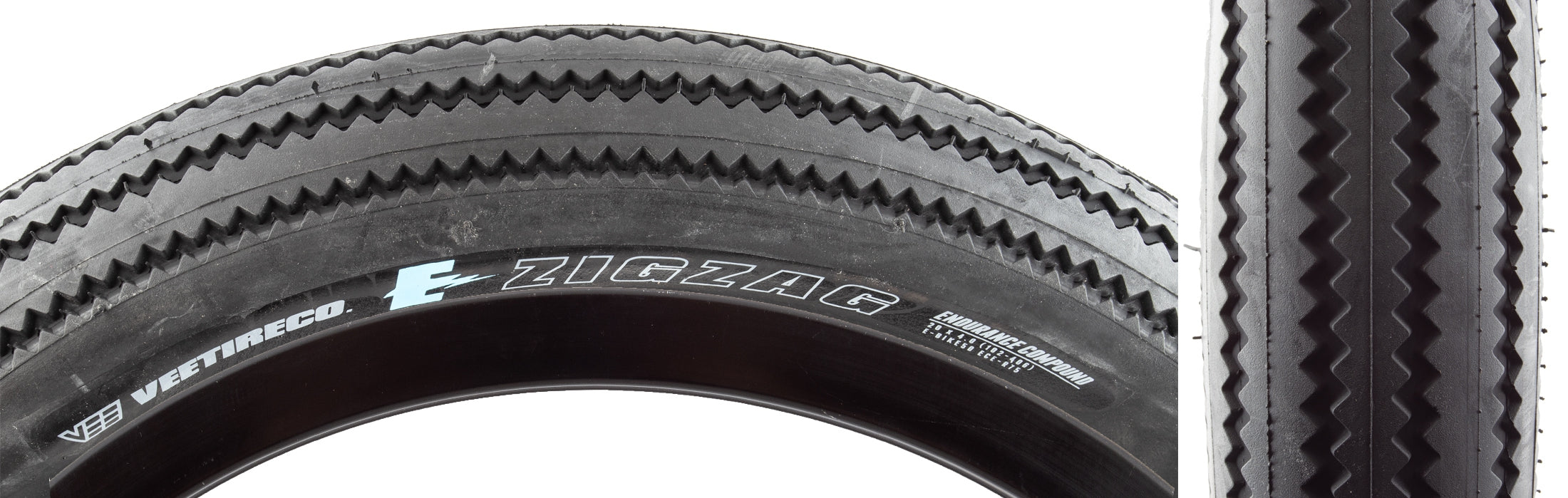 Vee Tire ZigZag Fat Tire 20x4.0 – Side Profile