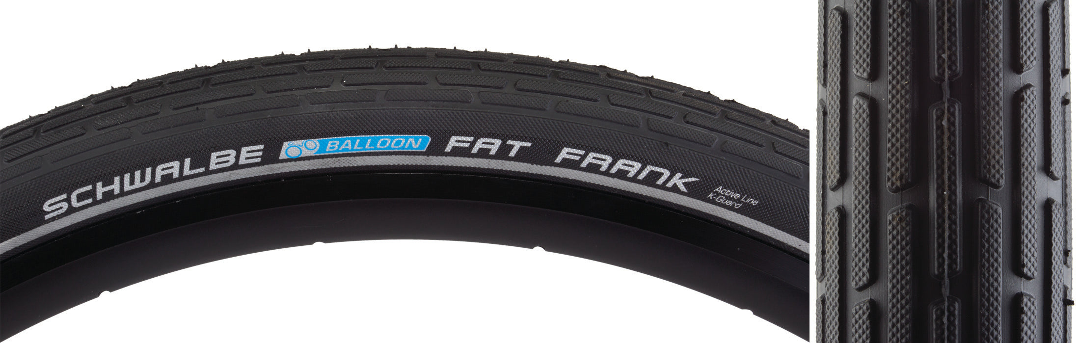 Tires - Schwalbe FAT FRANK Cruiser Tire – 26x2.35