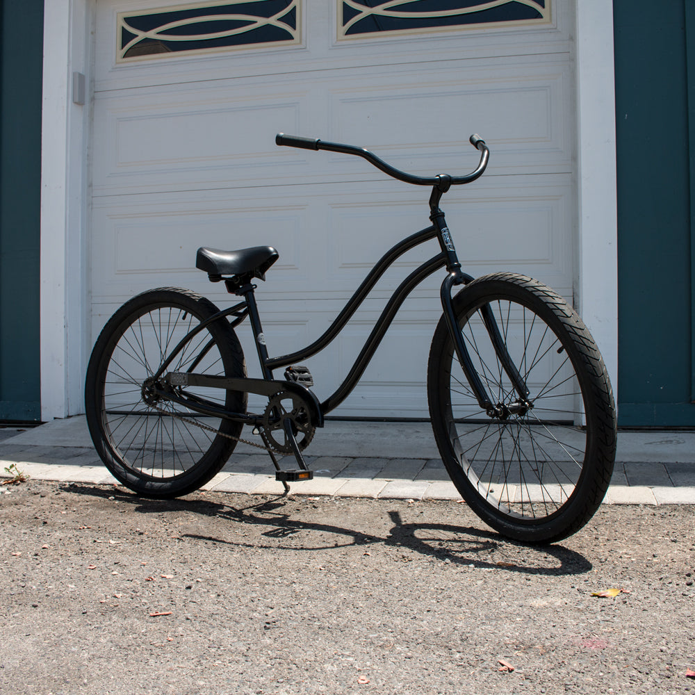 HBBC Women's Beach Cruiser – Gloss Black HBBC Women's Beach Cruiser – Gloss Black