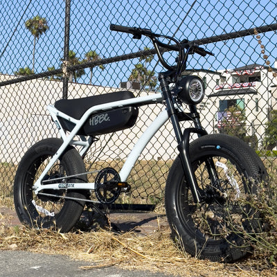 HBBC DTR Premium 20" Electric Bike - WHITE