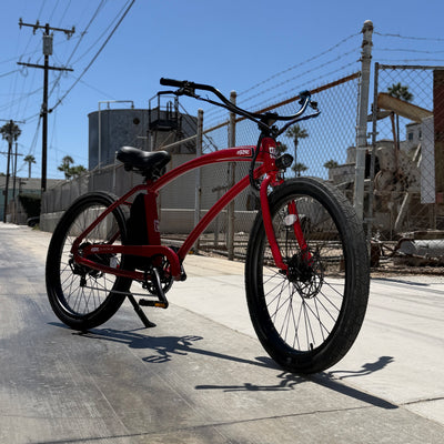HBBC Men's Electric Cruiser - Ox Blood