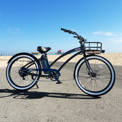 HBBC Women's Electric Cruiser - Gloss Black