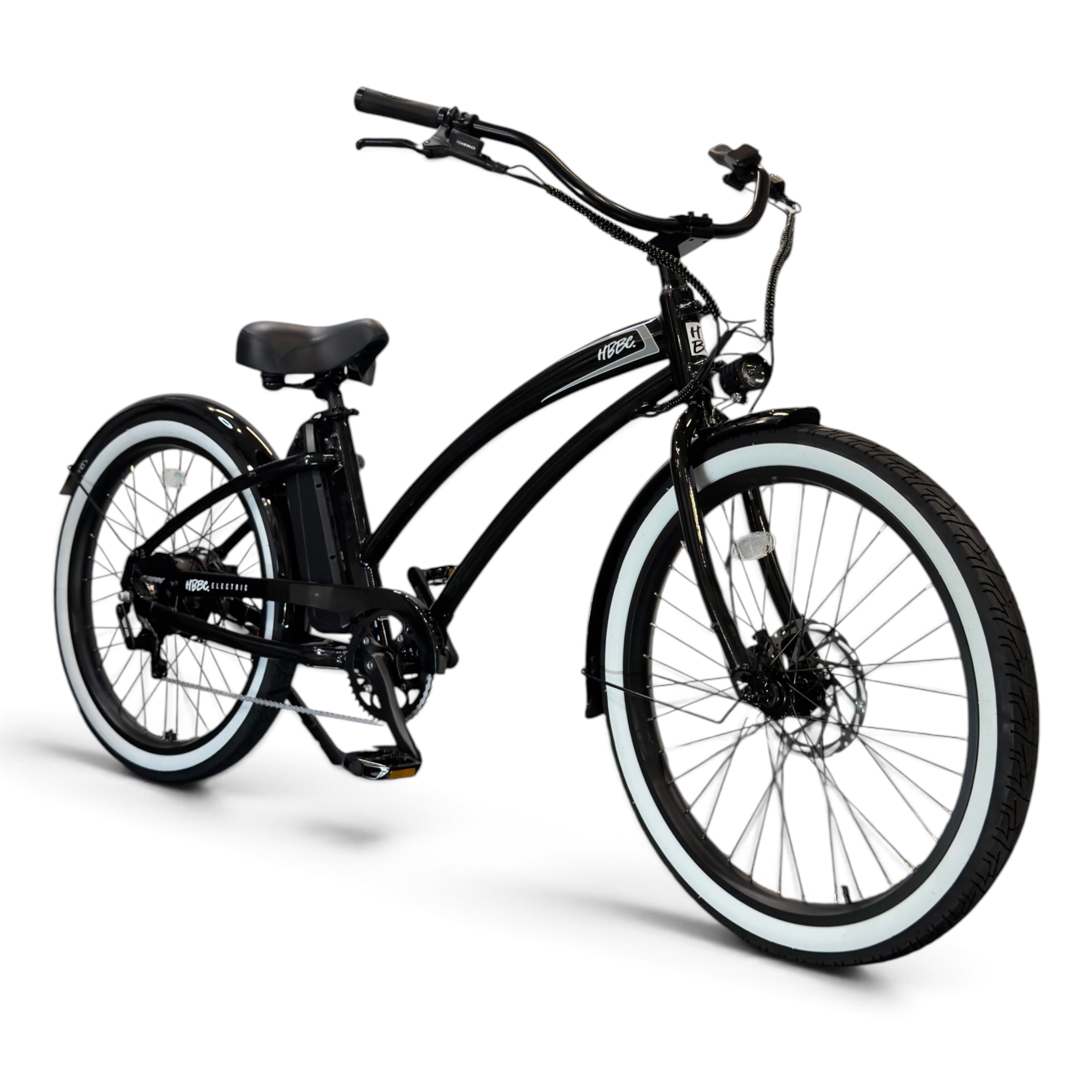 HBBC Women's Electric Cruiser - Gloss Black