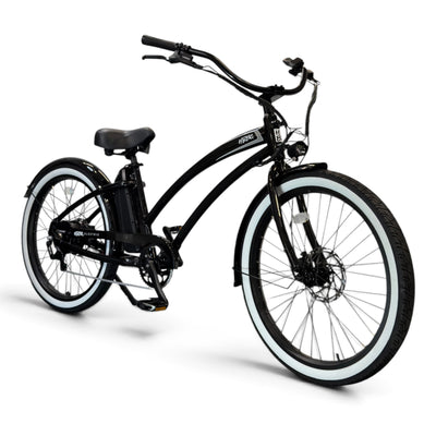 HBBC Women's Electric Cruiser - Gloss Black