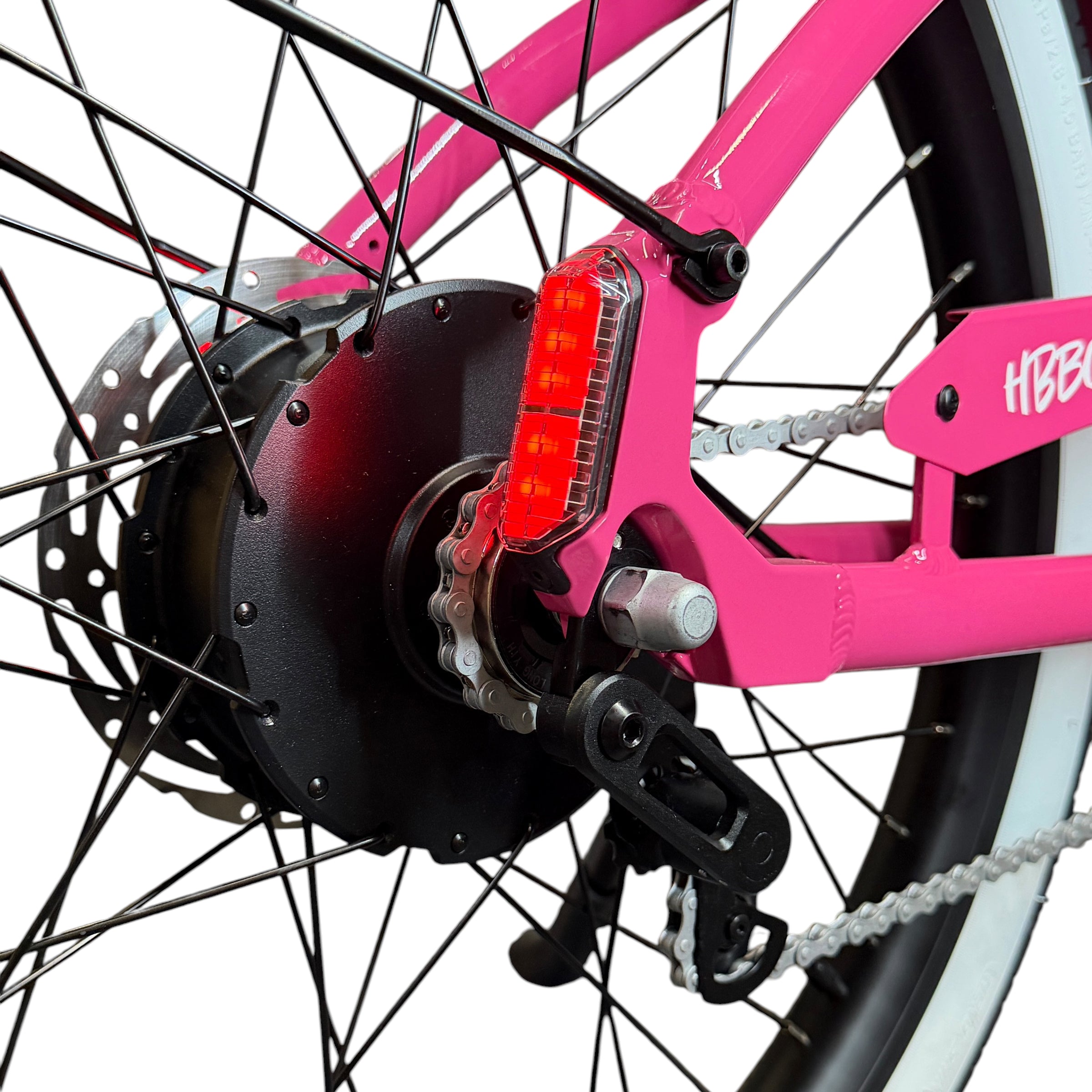 HBBC Women's Electric Cruiser - Hot Pink
