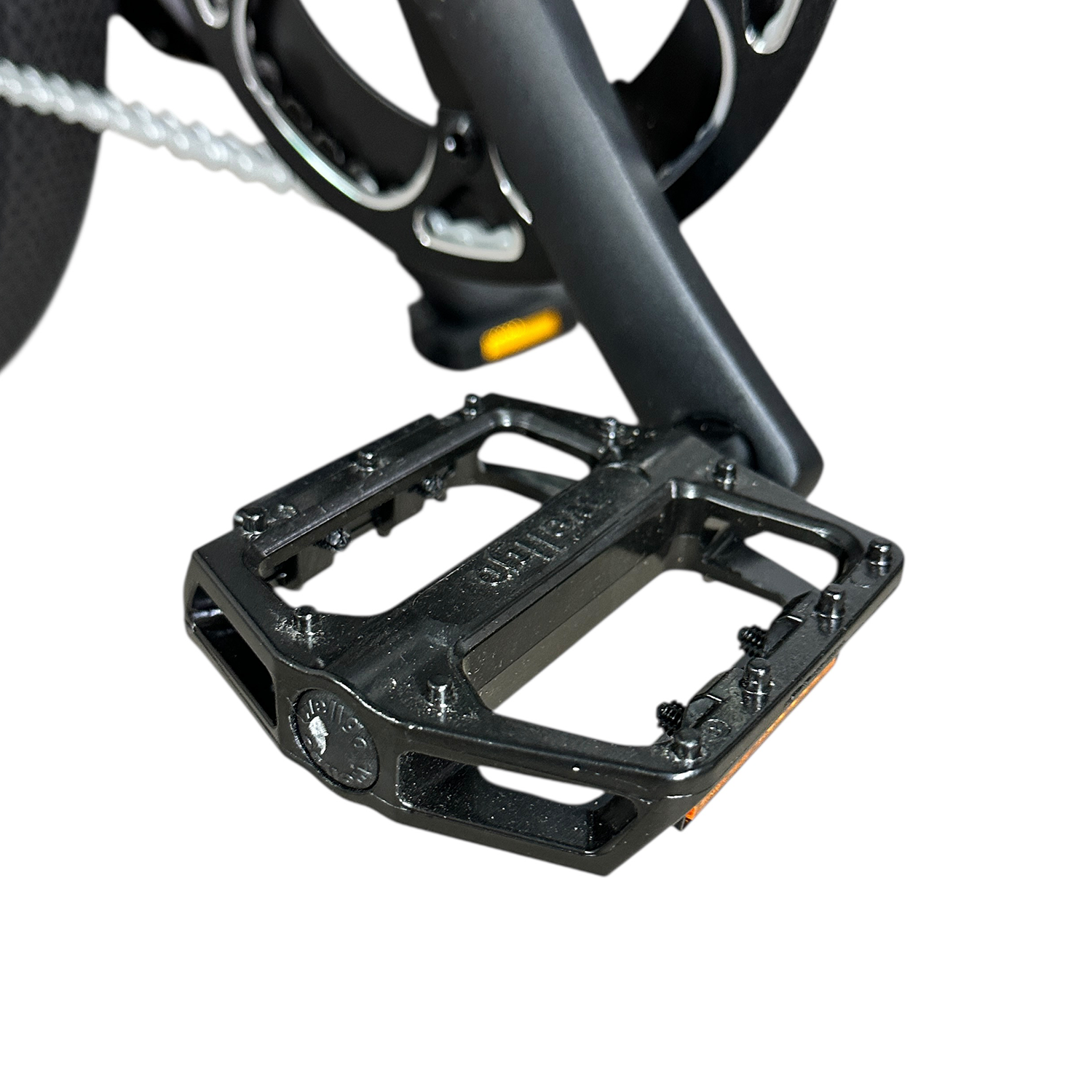 k79 pedals HBBC DTR 20" Fat Tire Scrambler eBike – Anchor Grey