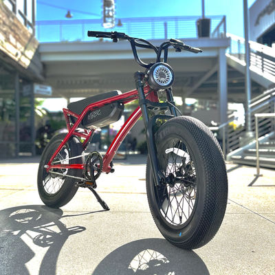 HBBC DTR Premium 20" Electric Bike - OX BLOOD