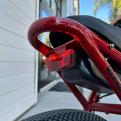 HBBC DTR Premium 20" Electric Bike - OX BLOOD