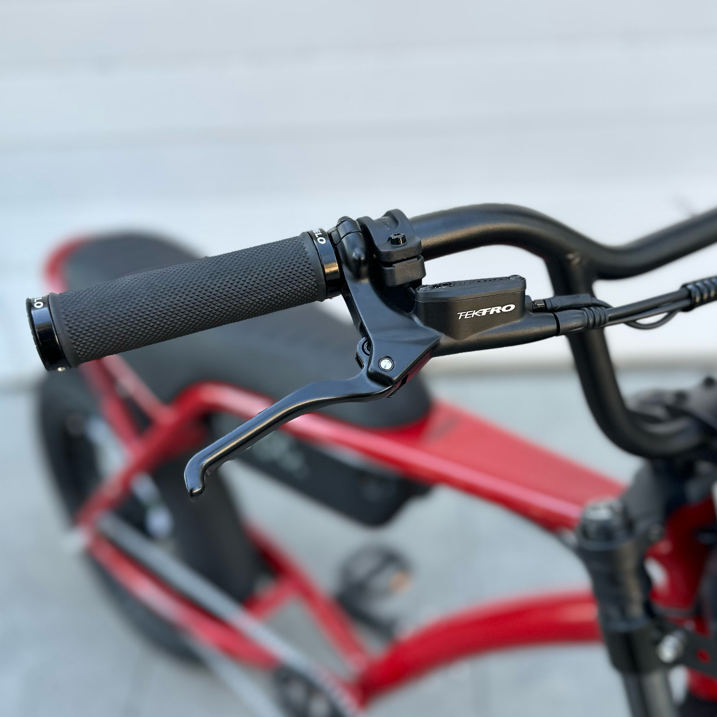 HBBC DTR Premium 20" Electric Bike - OX BLOOD