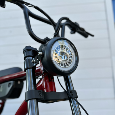 HBBC DTR Premium 20" Electric Bike - OX BLOOD