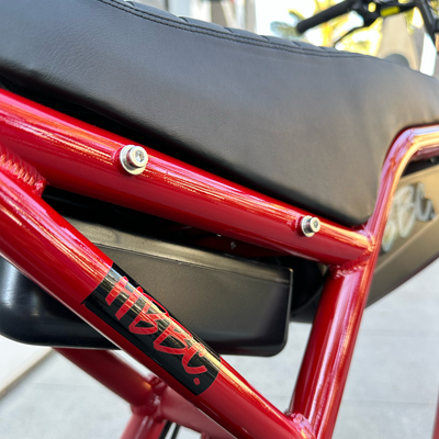 HBBC DTR Premium 20" Electric Bike - OX BLOOD