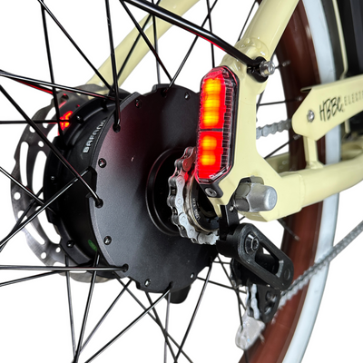 HBBC Women's Electric Cruiser - Vanilla Brown