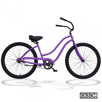 HBBC Women's Beach Cruiser - PURPLE