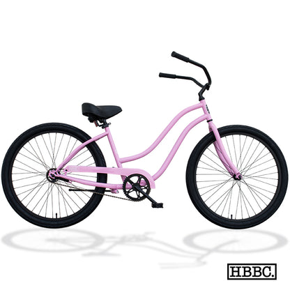 HBBC Women's Beach Cruiser - PINK