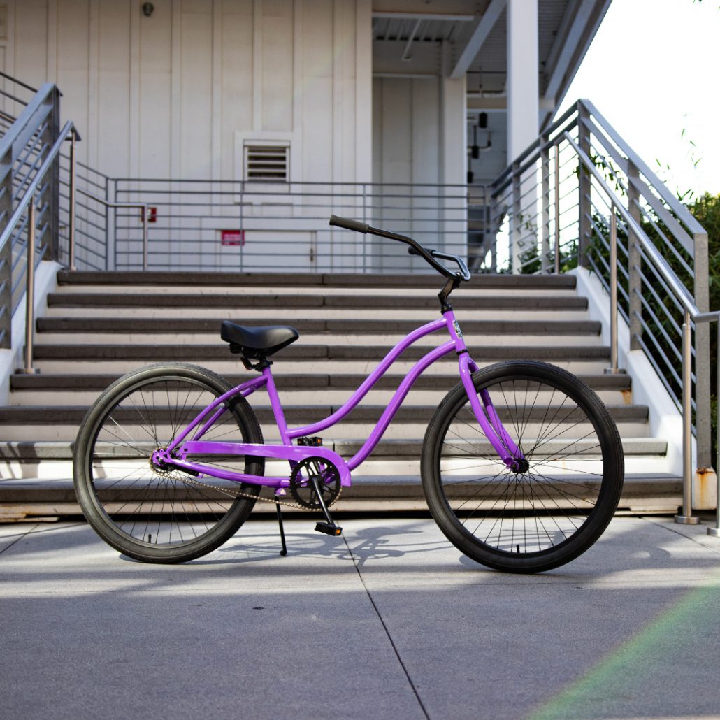 HBBC Women's Beach Cruiser - PURPLE