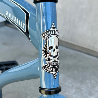 SKULLXBONES Men's Beach Cruiser - STEEL BLUE