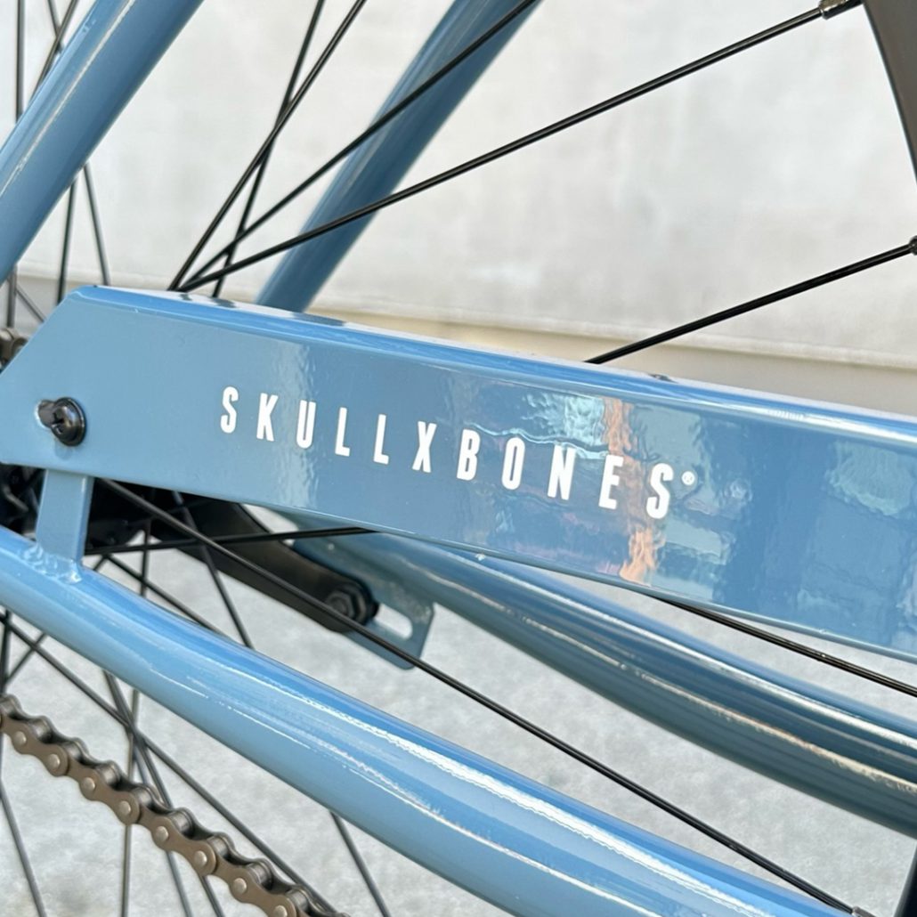 SKULLXBONES Men's Beach Cruiser - STEEL BLUE