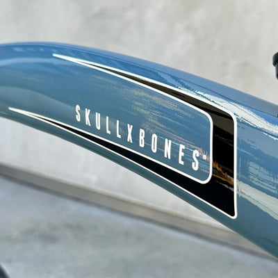 SKULLXBONES Men's Beach Cruiser - STEEL BLUE