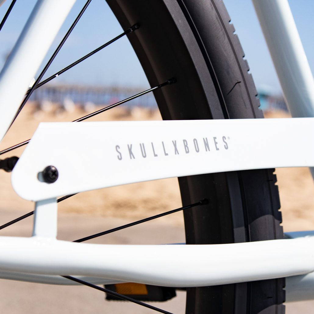 SKULLXBONES Men's Beach Cruiser - ROVER WHITE