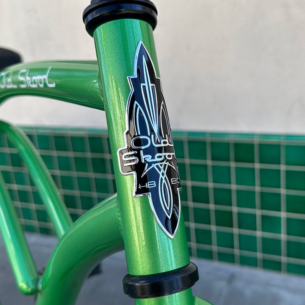 OLD SKOOL Men’s Beach Cruiser – METALLIC FINK GREEN