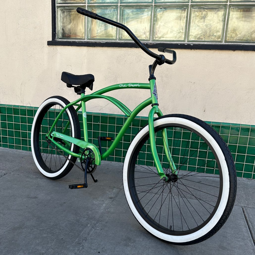 OLD SKOOL Men’s Beach Cruiser – METALLIC FINK GREEN