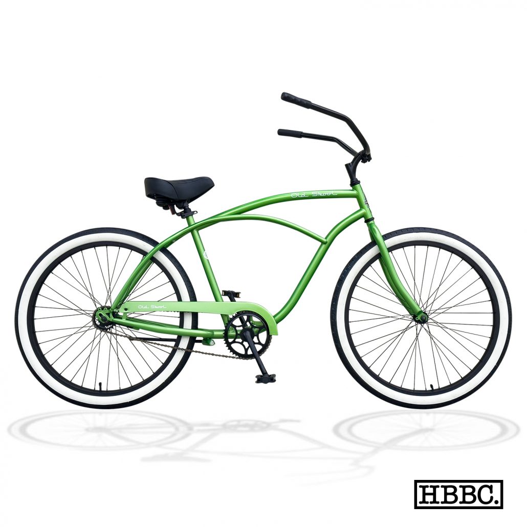 OLD SKOOL Men’s Beach Cruiser – METALLIC FINK GREEN