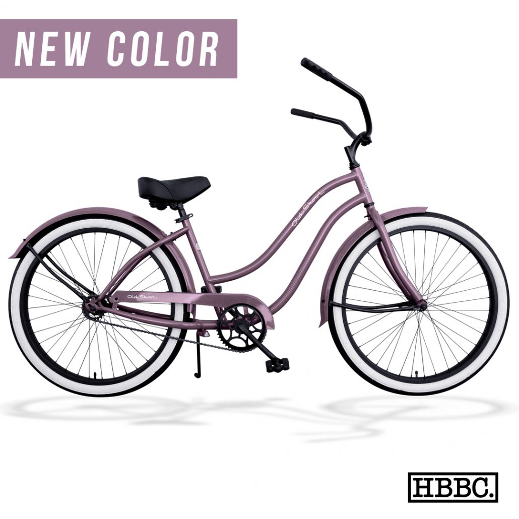 OLD SKOOL Women’s Beach Cruiser – Metallic Rose Gold