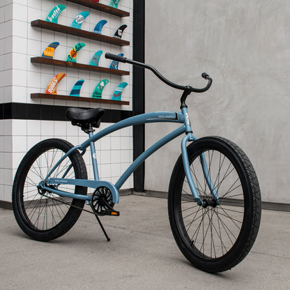 SKULLXBONES Men's Beach Cruiser - STEEL BLUE