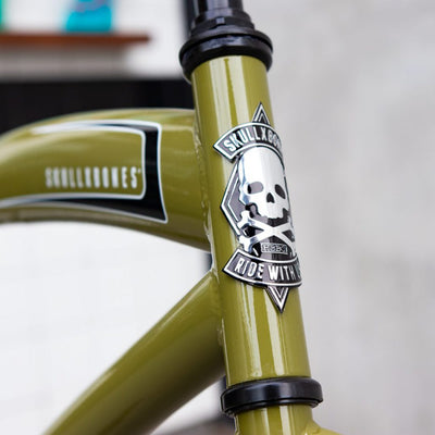 SKULLXBONES Men's Beach Cruiser - OLIVE