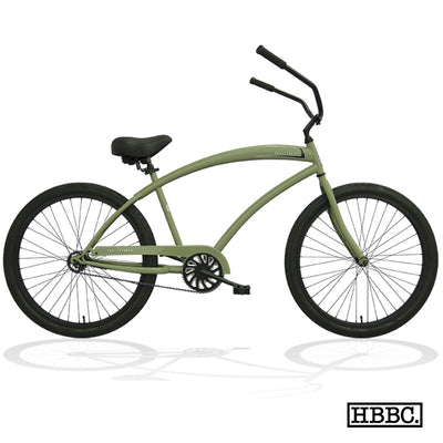 SKULLXBONES Men's Beach Cruiser - OLIVE