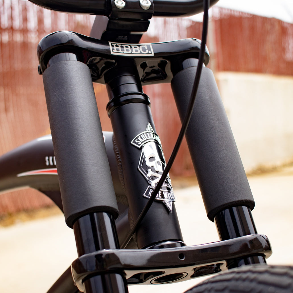 SKULLXBONES Super Stretch 3spd - FLAT BLACK/RED