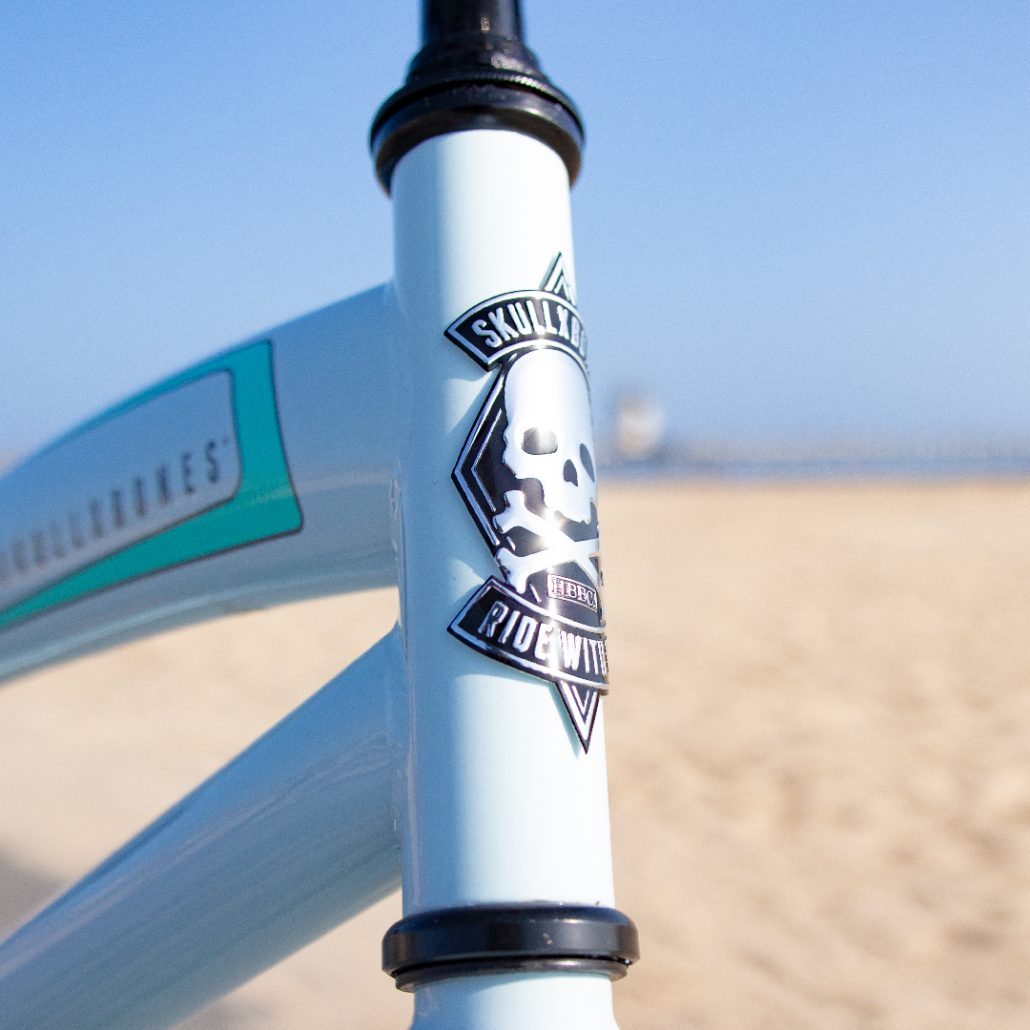 SKULLXBONES Women's Beach Cruiser - ROVER WHITE/MINT