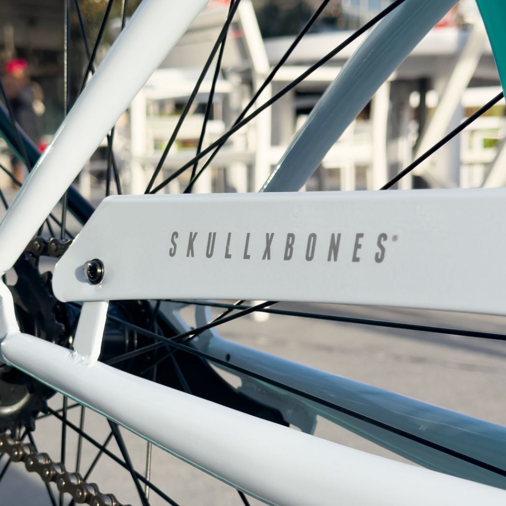 SKULLXBONES Women's Beach Cruiser - ROVER WHITE/MINT