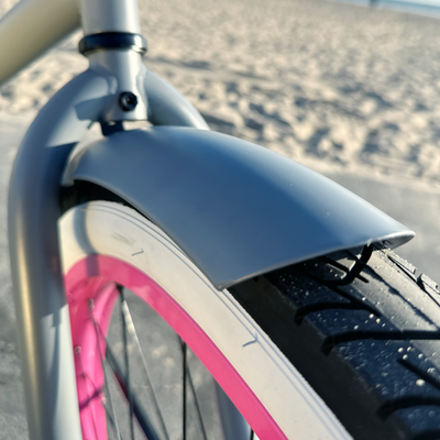 SKULLXBONES Women's Beach Cruiser - FLAT GREY/PINK