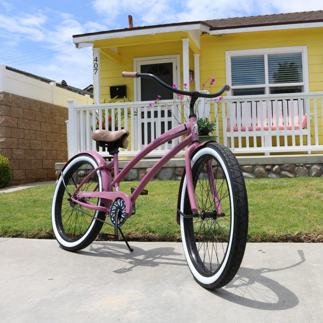 SKULLXBONES Women's Beach Cruiser - DESERT LILAC