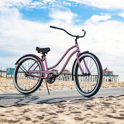 OLD SKOOL Women’s Beach Cruiser – Metallic Rose Gold